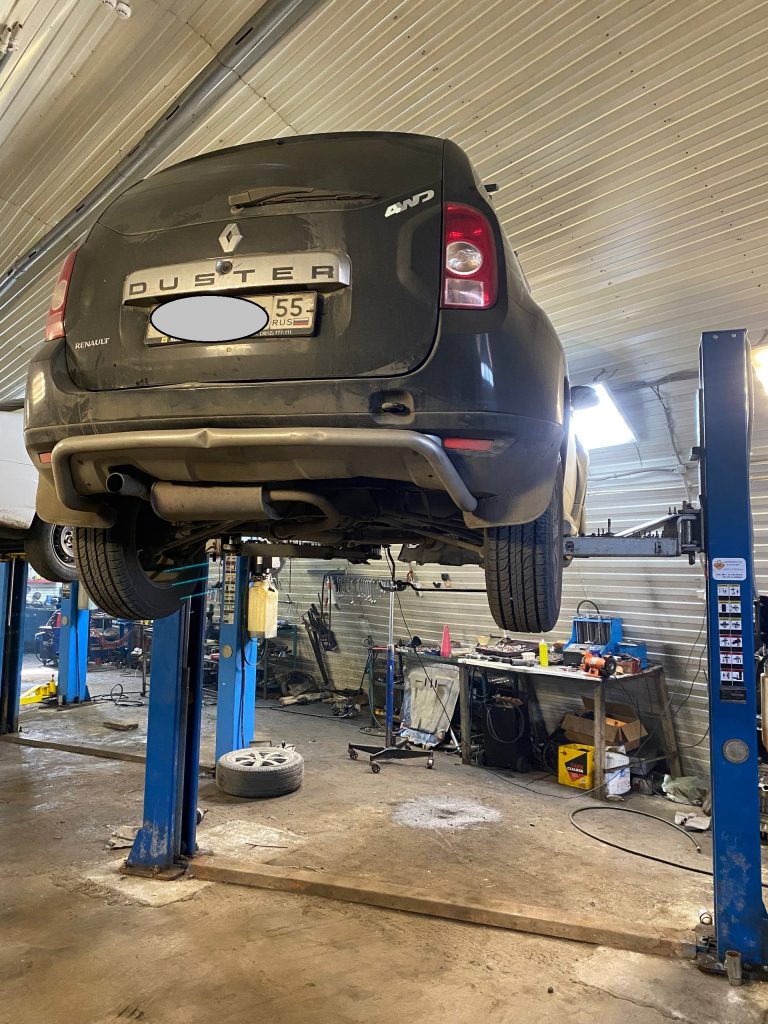 Ремонт МКПП TL8 на Renault Duster в Омске